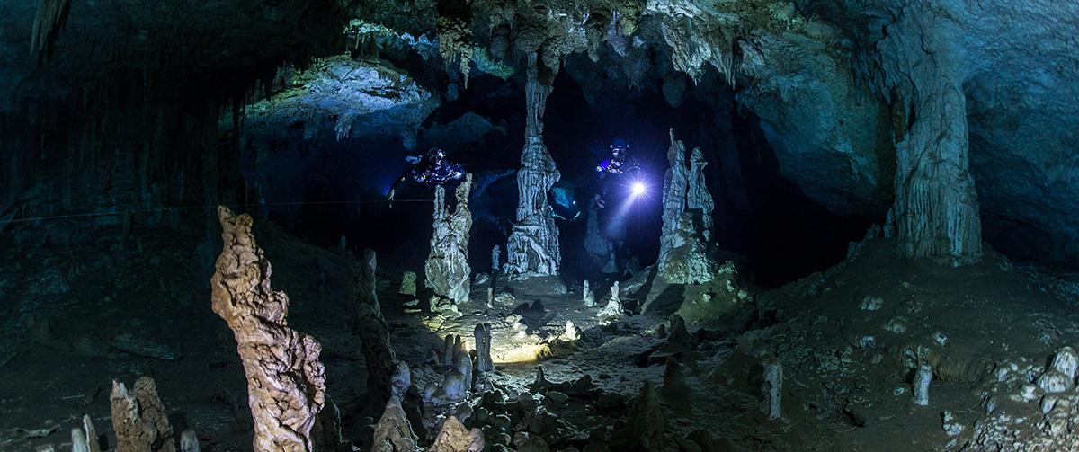 Cave Sidemount diving Mexico ProTec Dive Centers