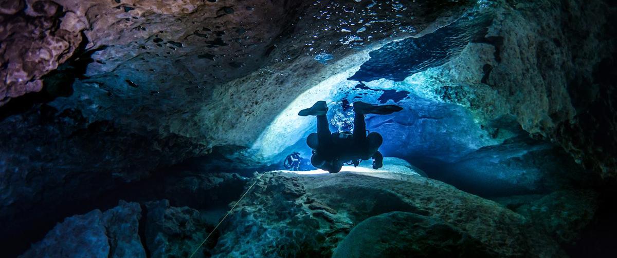 Cave diver training Mexico ProTec Dive Centers
