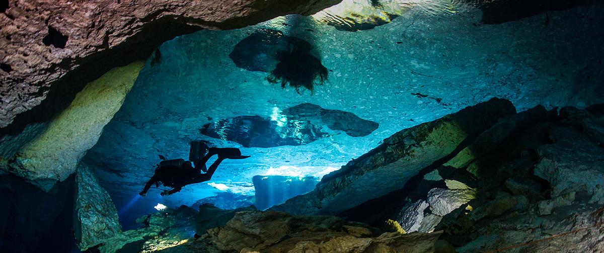Cavern diving Mexico ProTec Dive Centers